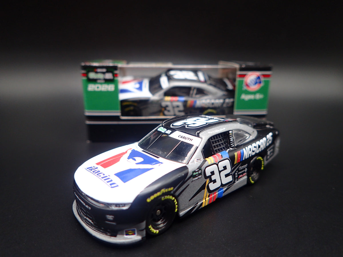2026 CHEVROLET 32 RAJAH CARUTH iRACING 25 NASCAR 1:64 SCALE DIECAST CAR-Burning Rubber Toy Company