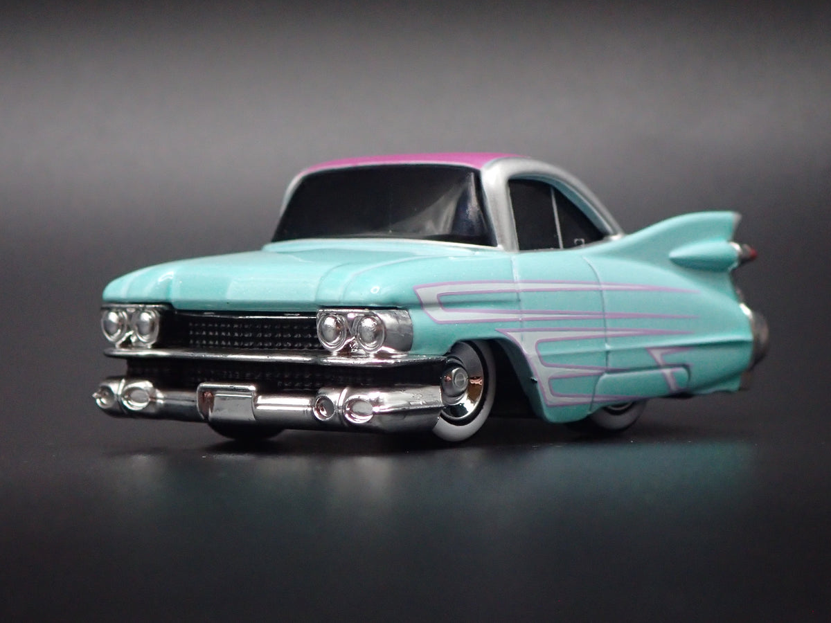 1959 59 CADILLAC CADDY EL DORADO CAR TUNED 1/64 SCALE DIORAMA DIECAST MODEL CAR