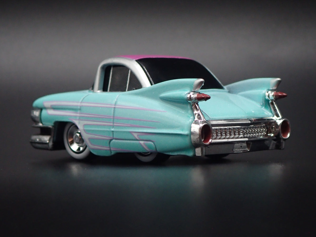 1959 59 CADILLAC CADDY EL DORADO CAR TUNED 1/64 SCALE DIORAMA DIECAST MODEL CAR
