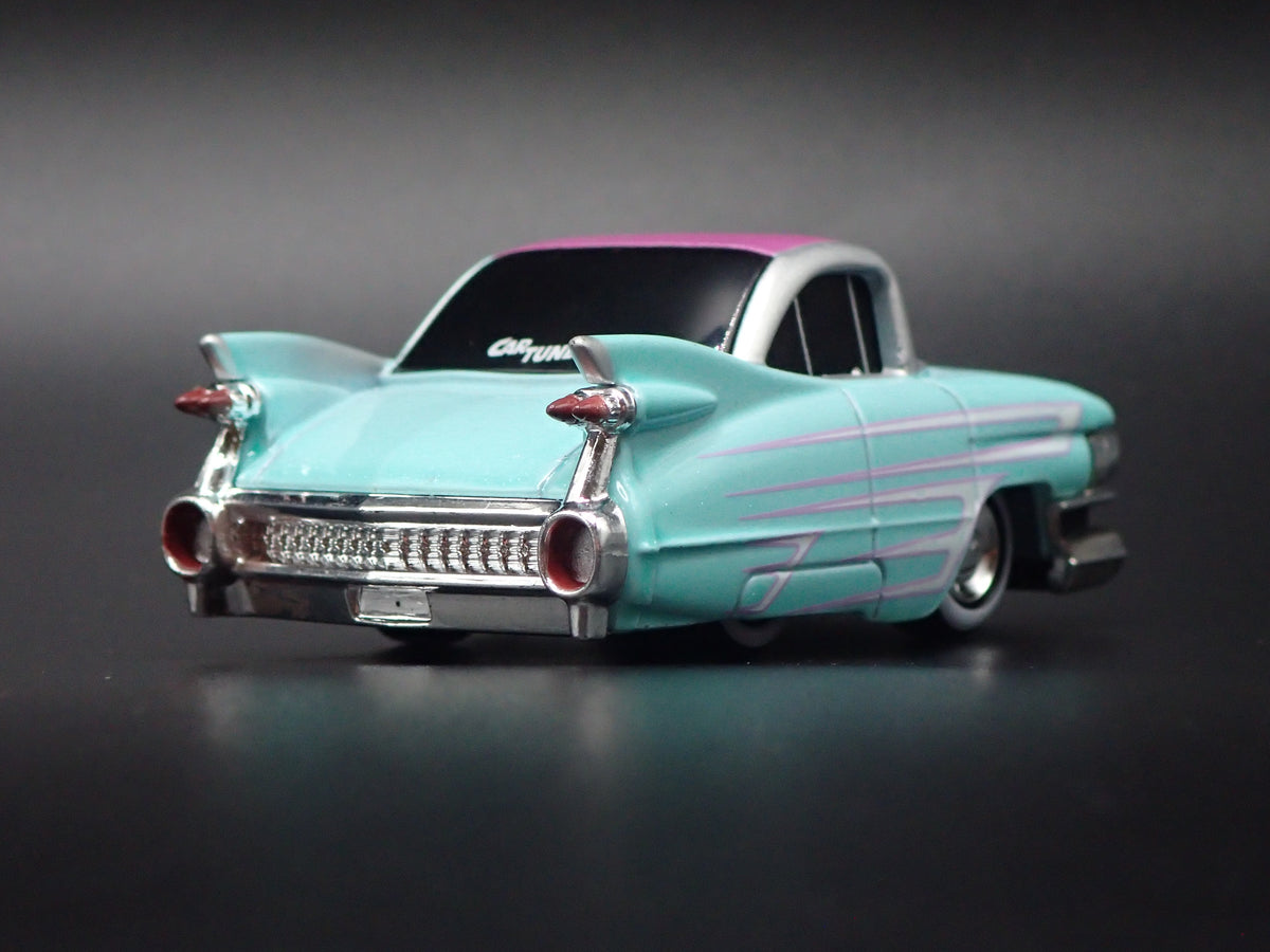 1959 59 CADILLAC CADDY EL DORADO CAR TUNED 1/64 SCALE DIORAMA DIECAST MODEL CAR