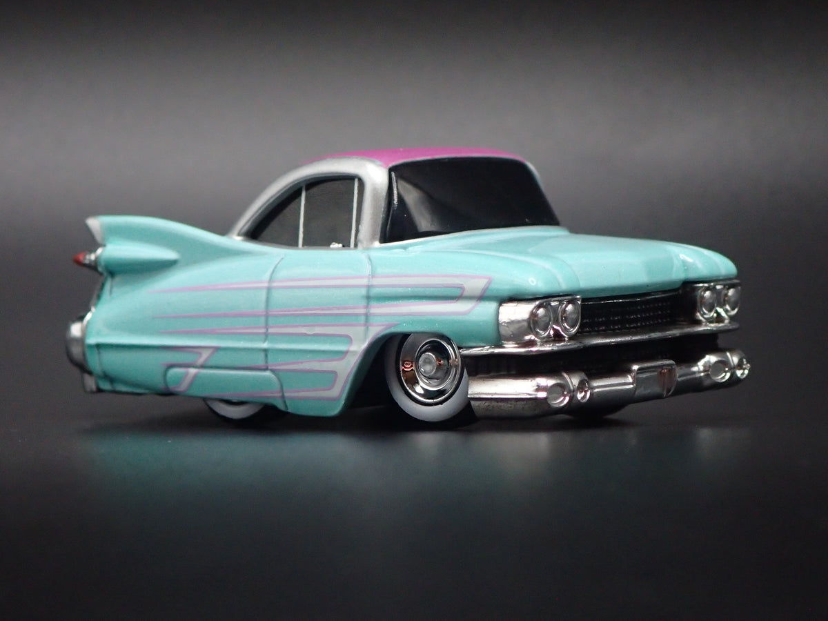 1959 59 CADILLAC CADDY EL DORADO CAR TUNED 1/64 SCALE DIORAMA DIECAST MODEL CAR