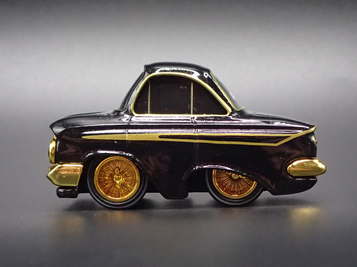 1961 61 CHEVY CHEVROLET IMPALA CAR TUNED BLACK 1:64 SCALE DIECAST MODEL CAR