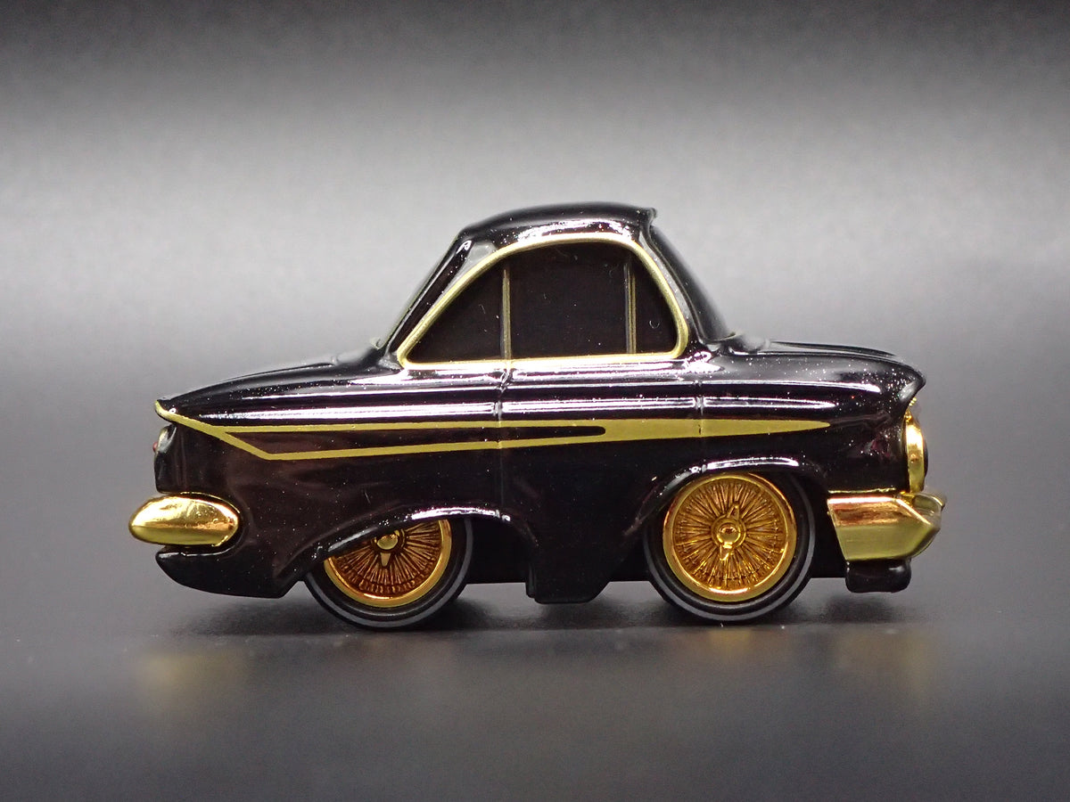 1961 61 CHEVY CHEVROLET IMPALA CAR TUNED BLACK 1:64 SCALE DIECAST MODEL CAR