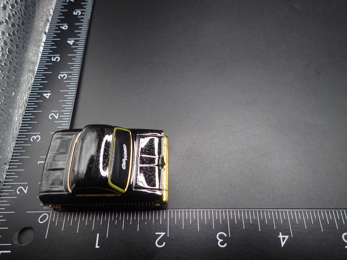 1961 61 CHEVY CHEVROLET IMPALA CAR TUNED BLACK 1:64 SCALE DIECAST MODEL CAR