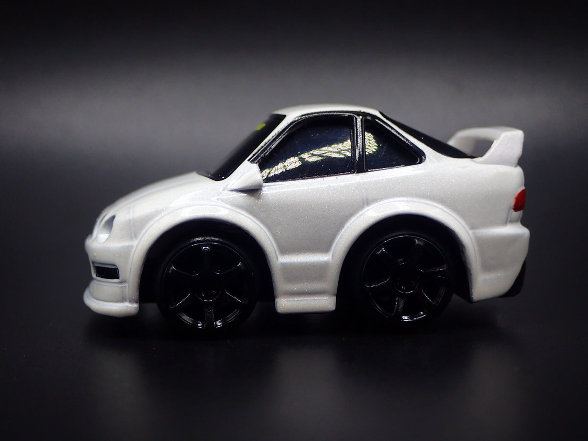 1995-2001 ACURA INTEGRA TYPE R WHITE CAR TUNED 1:64 SCALE DIECAST MODEL CAR