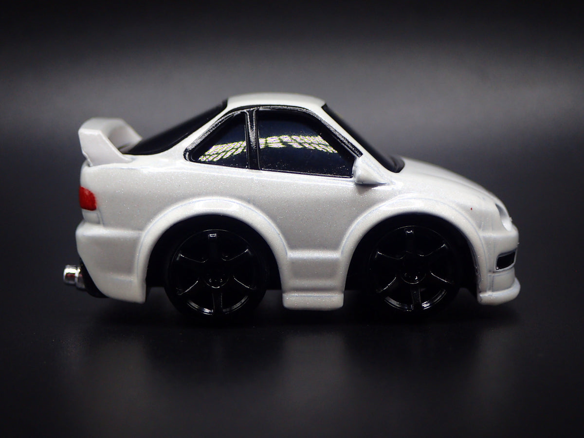 1995-2001 ACURA INTEGRA TYPE R WHITE CAR TUNED 1:64 SCALE DIECAST MODEL CAR