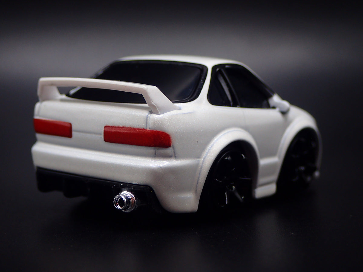1995-2001 ACURA INTEGRA TYPE R WHITE CAR TUNED 1:64 SCALE DIECAST MODEL CAR