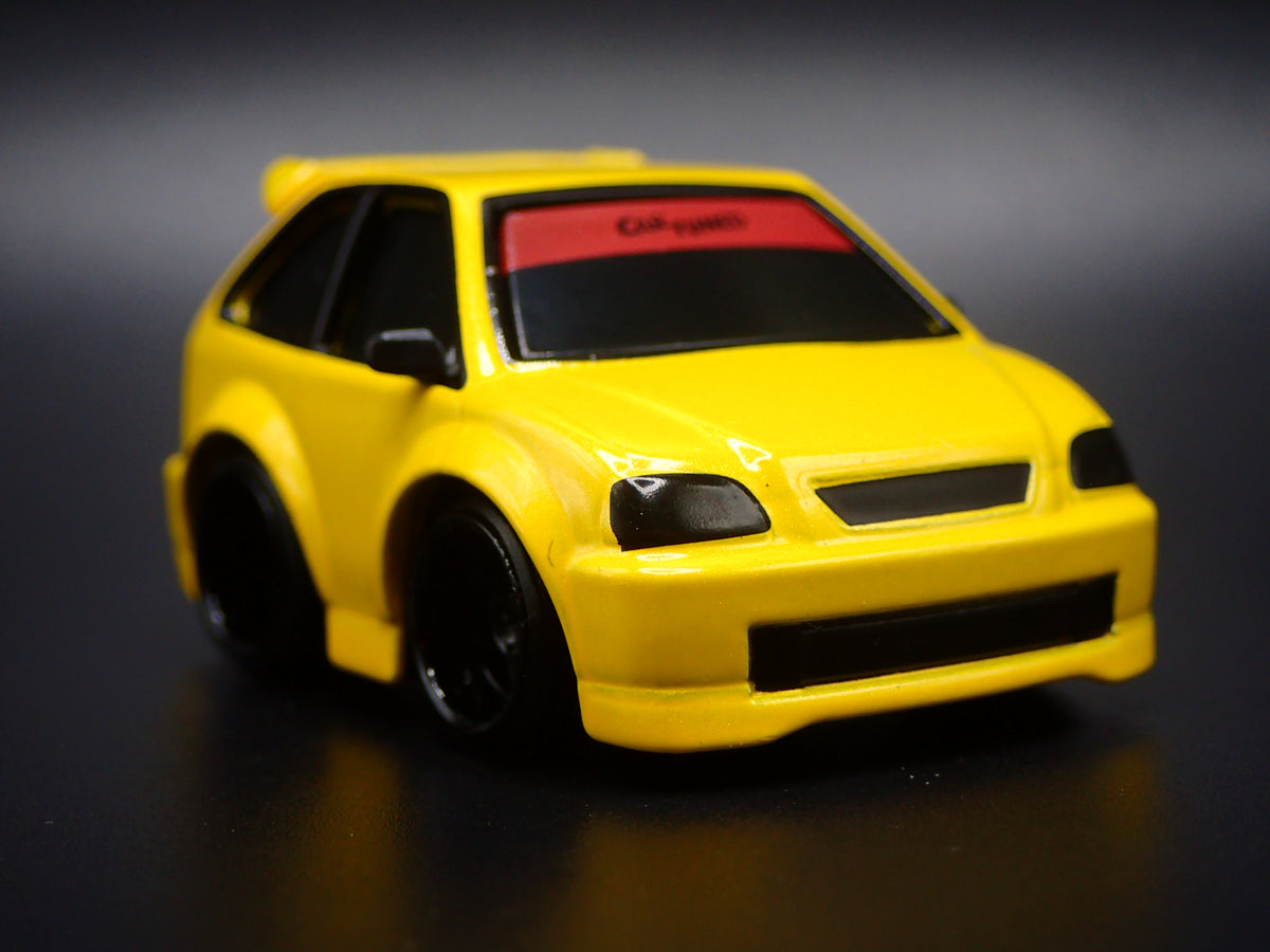 1997-2000 HONDA CIVIC TYPE R CAR TUNED 1:64 SCALE DIORAMA DIECAST MODEL CAR