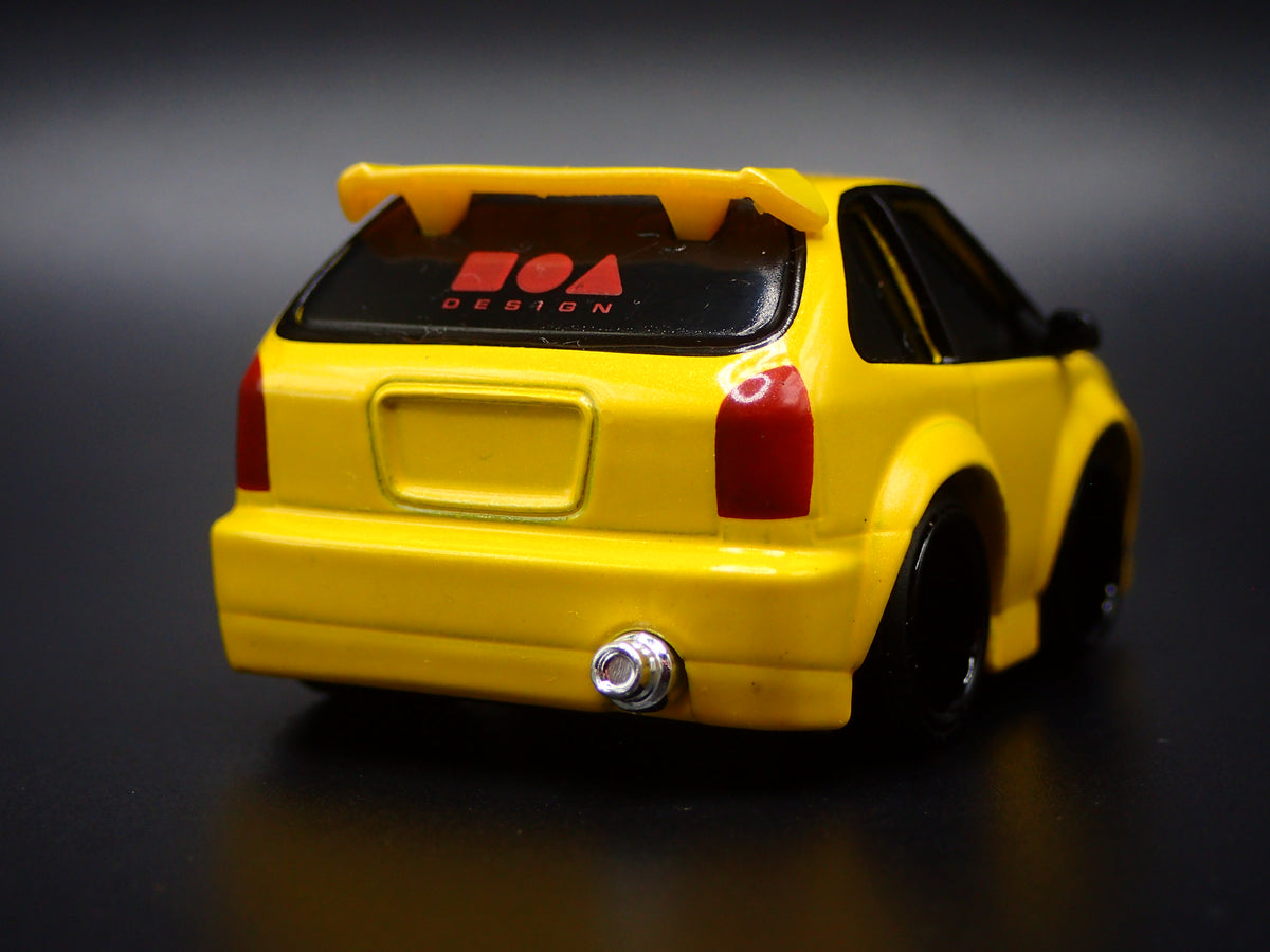 1997-2000 HONDA CIVIC TYPE R CAR TUNED 1:64 SCALE DIORAMA DIECAST MODEL CAR