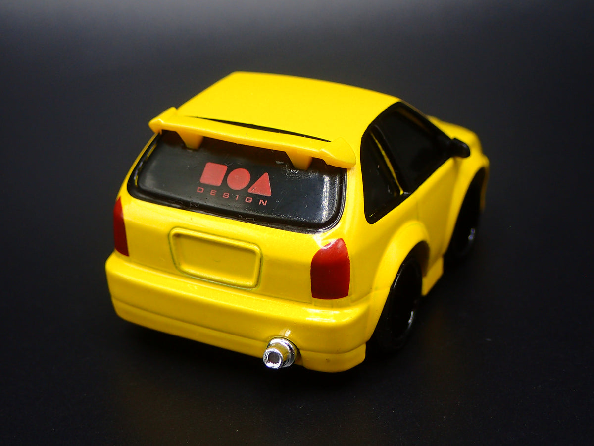 1997-2000 HONDA CIVIC TYPE R CAR TUNED 1:64 SCALE DIORAMA DIECAST MODEL CAR