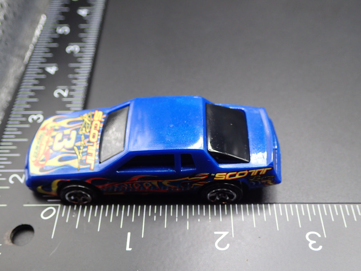 CHEVY STOCK CAR BLUE 1:64 SCALE COLLECTIBLE DIECAST MODEL CAR