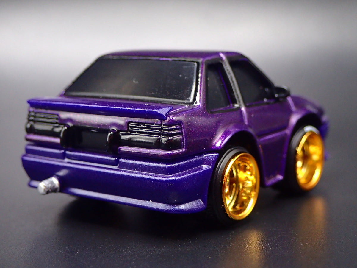 1983-1987 TOYOTA COROLLA CAR TUNED PURPLE JDM 1/64 SCALE DIECAST MODEL CAR