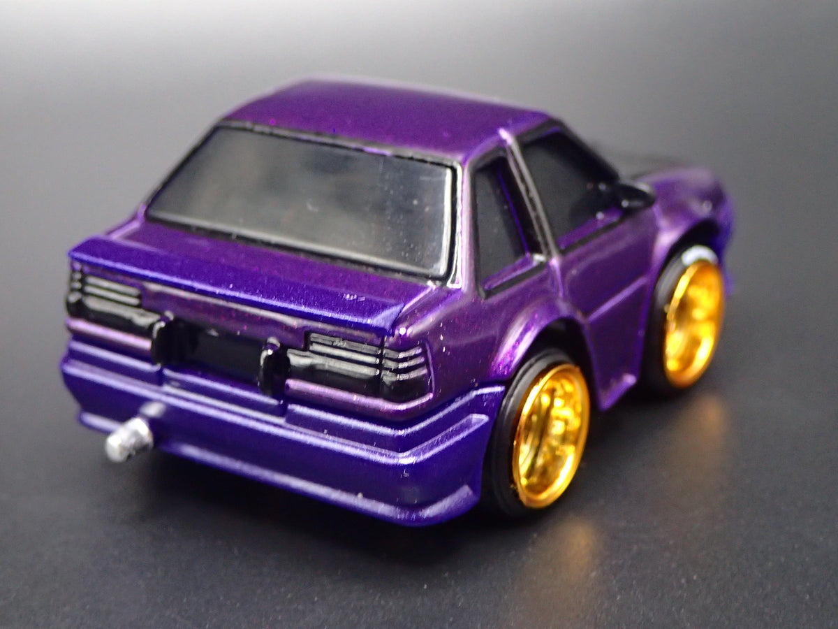 1983-1987 TOYOTA COROLLA CAR TUNED PURPLE JDM 1/64 SCALE DIECAST MODEL CAR