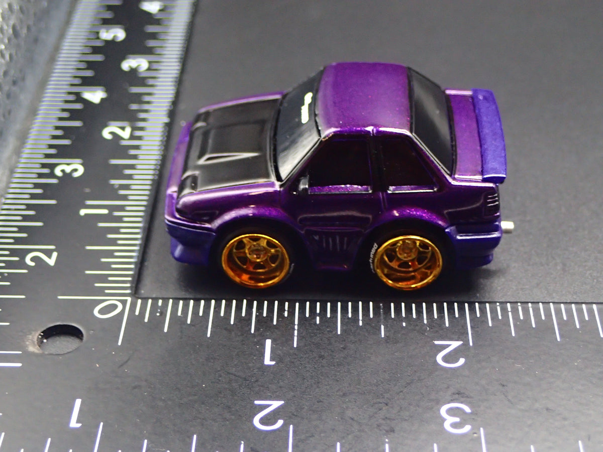 1983-1987 TOYOTA COROLLA CAR TUNED PURPLE JDM 1/64 SCALE DIECAST MODEL CAR
