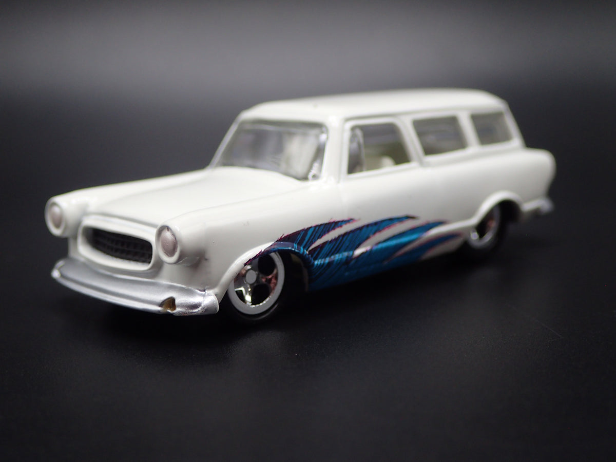 1959 59 AMC RAMBLER STATION WAGON WHITE 1:64 SCALE COLLECTIBLE DIECAST MODEL CAR