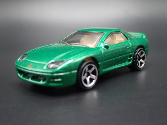 1990-2000 MITSUBISHI GTO 3000GT GREEN 1:64 SCALE COLLECTIBLE DIECAST MODEL CAR