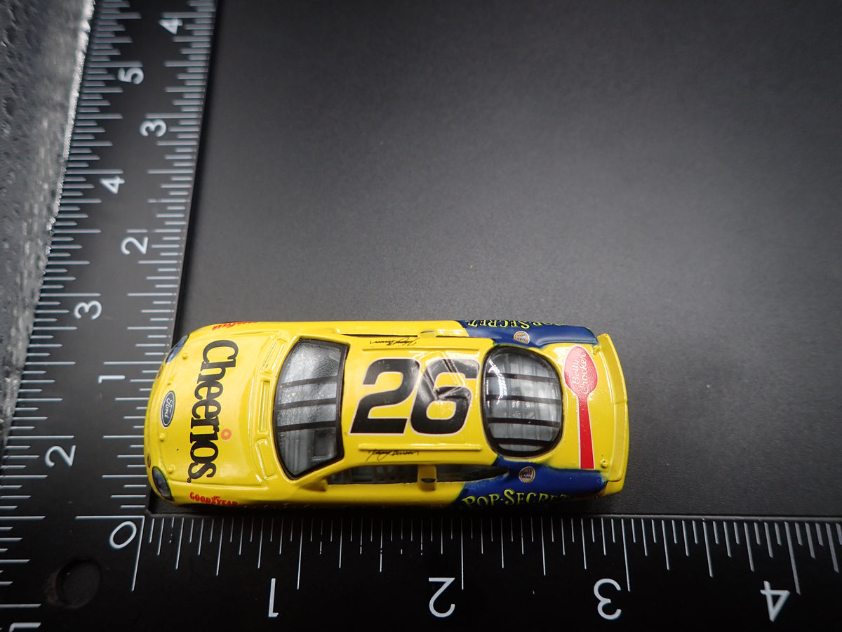 1999 99 FORD TAURUS 26 JOHNNY BENSON CHEERIOS NASCAR 1/64 SCALE DIECAST CAR