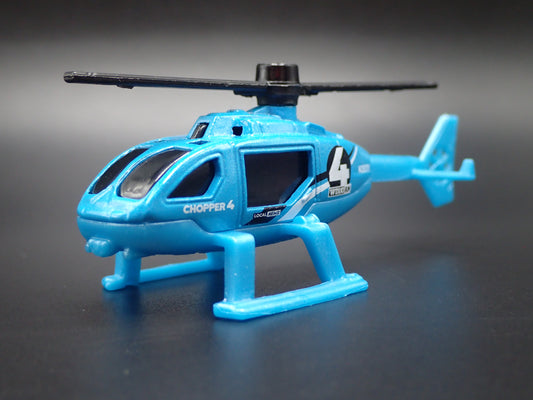 MBX CHOPPER 4 NEWS HELICOPTER 1:64 MB SCALE COLLECTIBLE DIORAMA DIECAST MODEL CAR