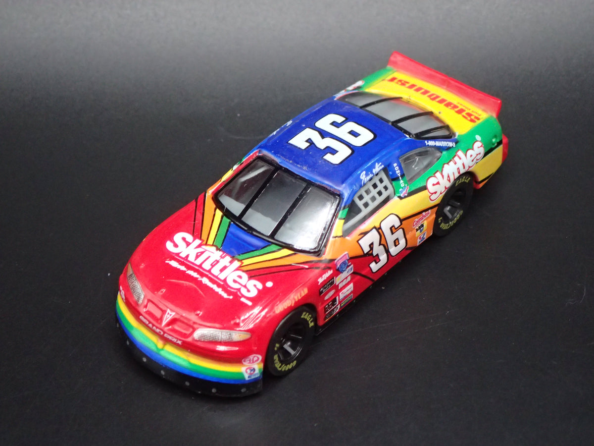 1998 98 PONTIAC GRAND PRIX 36 ERNIE IRVAN SKITTLES NASCAR 1:64 SCALE DIECAST CAR