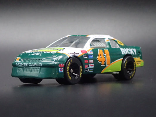 1996 96 CHEVY MONTE CARLO 41 RICKY CRAVEN LARRY HEDRICK NASCAR 1:64 SCALE DIECAST CAR-Burning Rubber Toy Company