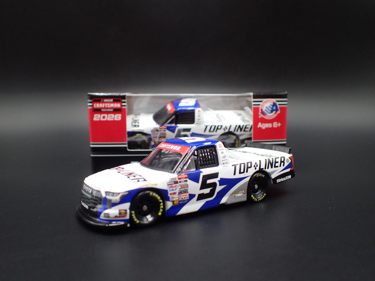 2026 26 TOYOTA TUNDRA TRUCK #5 ADAM ANDRETTI TOP LINER NASCAR 1:64 SCALE DIECAST CAR