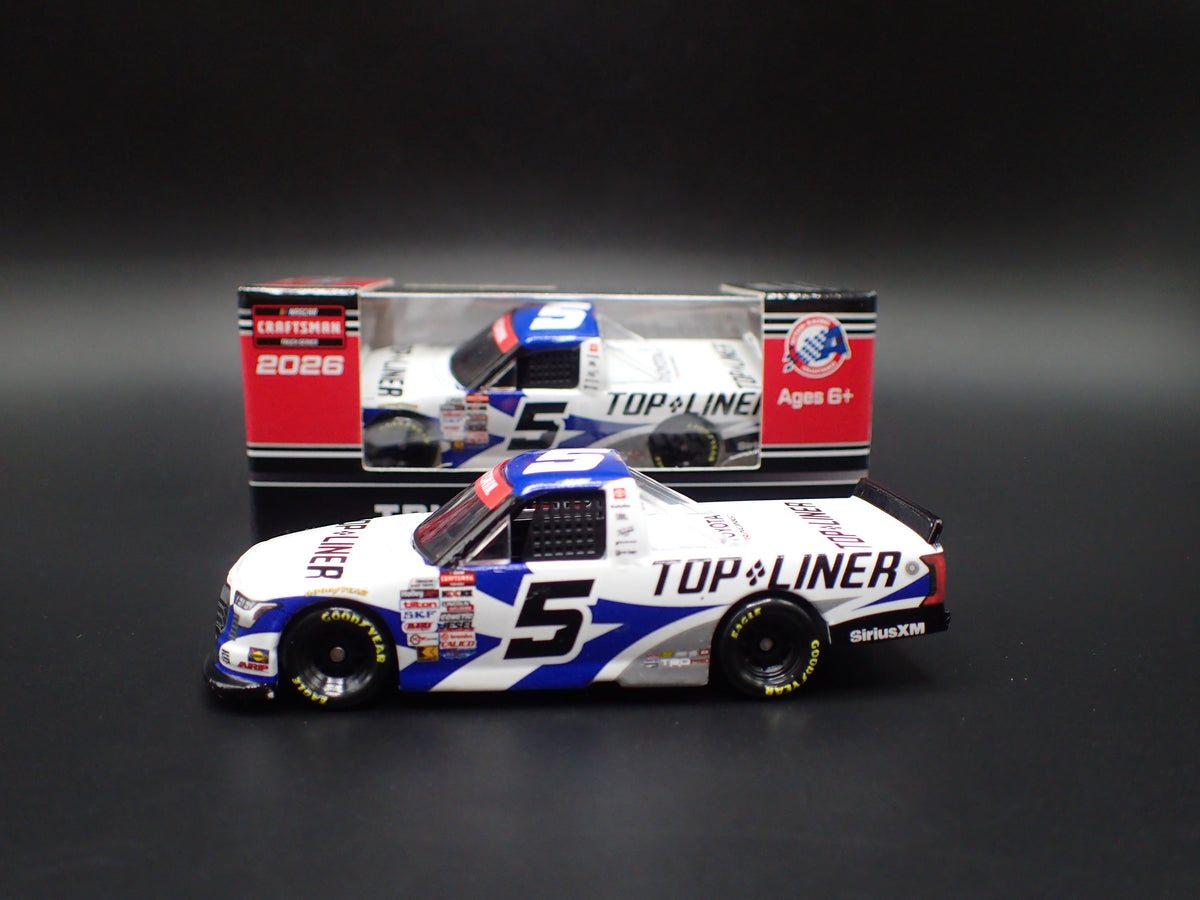 2026 26 TOYOTA TUNDRA TRUCK #5 ADAM ANDRETTI TOP LINER NASCAR 1:64 SCALE DIECAST CAR
