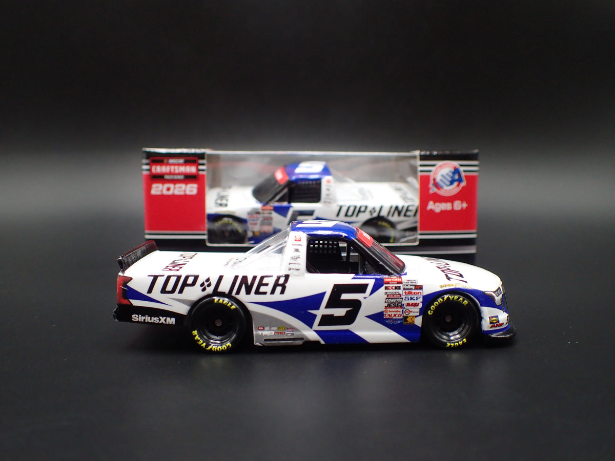 2026 26 TOYOTA TUNDRA TRUCK #5 ADAM ANDRETTI TOP LINER NASCAR 1:64 SCALE DIECAST CAR