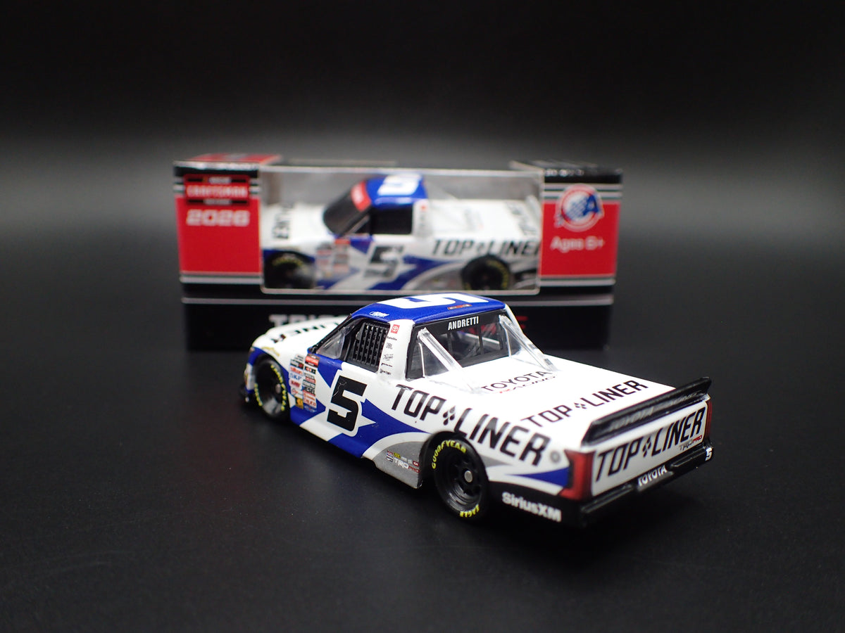 2026 26 TOYOTA TUNDRA TRUCK #5 ADAM ANDRETTI TOP LINER NASCAR 1:64 SCALE DIECAST CAR
