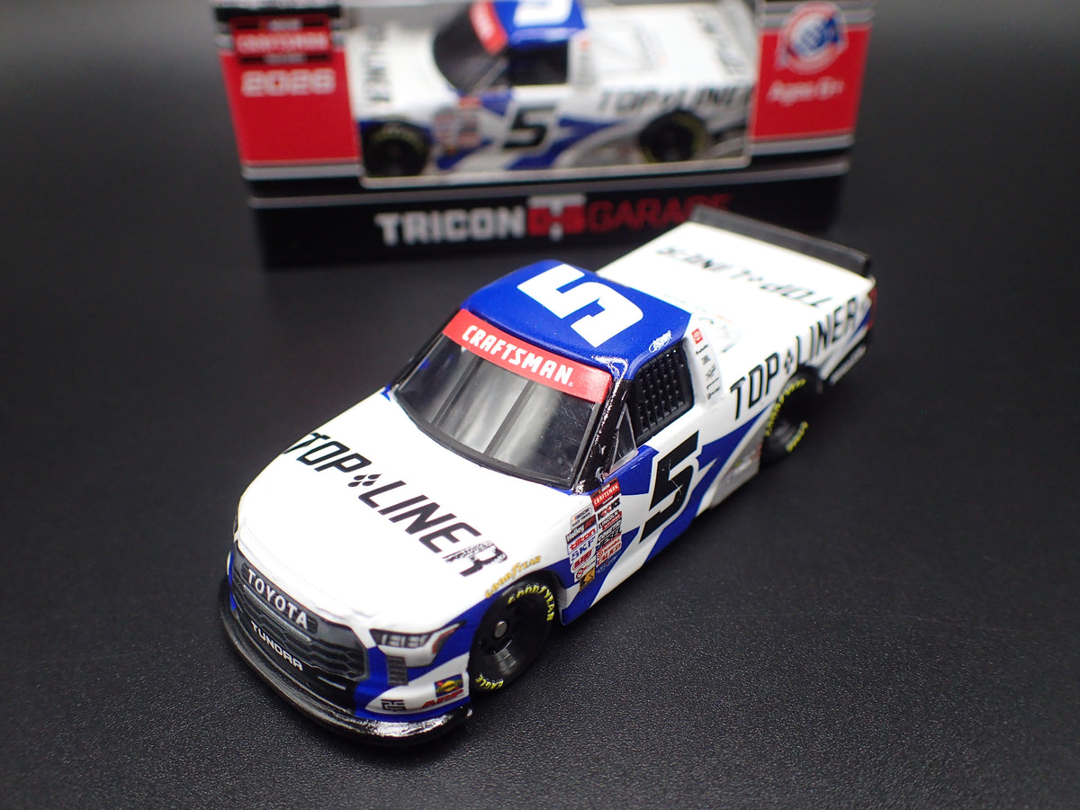 2026 26 TOYOTA TUNDRA TRUCK #5 ADAM ANDRETTI TOP LINER NASCAR 1:64 SCALE DIECAST CAR