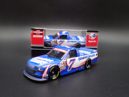 2026 CHEVY SILVERADO 7 KYLE BUSCH HENDRICKS WIN NASCAR TRUCK 1:64 DIECAST CAR-Burning Rubber Toy Company