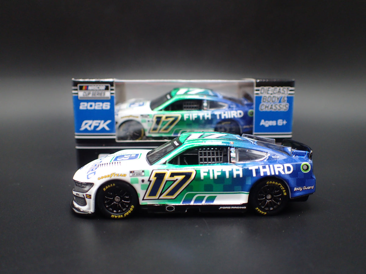 2026 26 FORD MUSTANG #17 CHRIS BUESCHER FIFTH THIRD NASCAR 1:64 SCALE DIECAST CAR