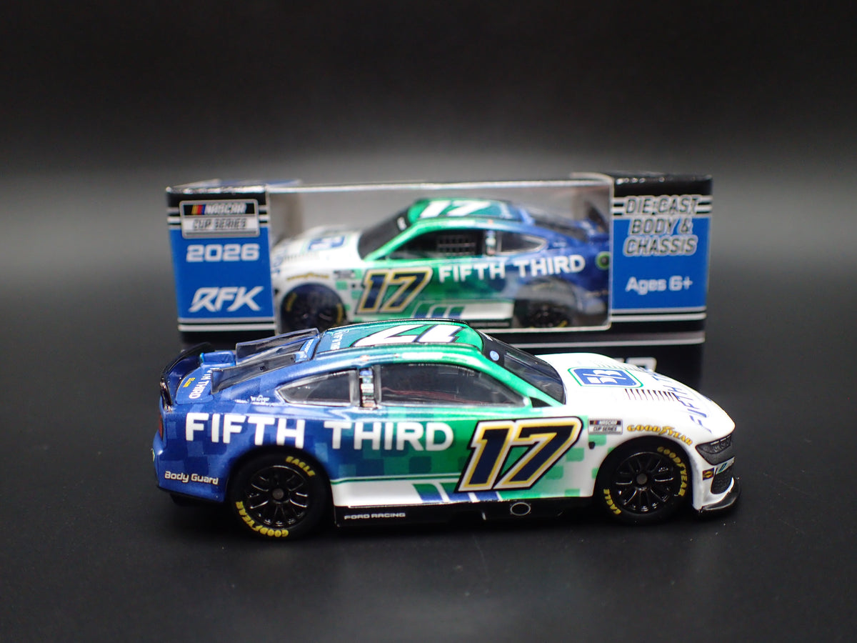 2026 26 FORD MUSTANG #17 CHRIS BUESCHER FIFTH THIRD NASCAR 1:64 SCALE DIECAST CAR