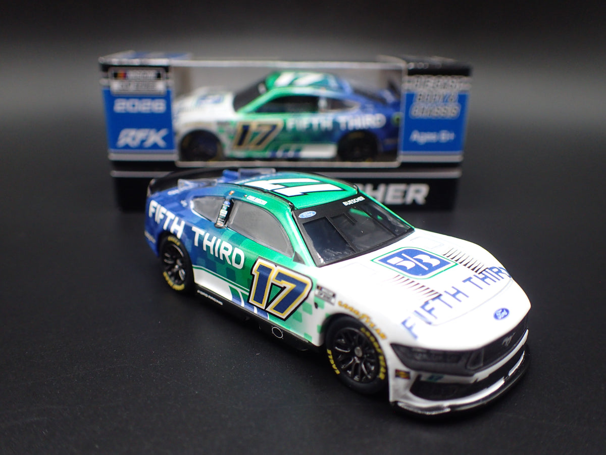 2026 26 FORD MUSTANG #17 CHRIS BUESCHER FIFTH THIRD NASCAR 1:64 SCALE DIECAST CAR