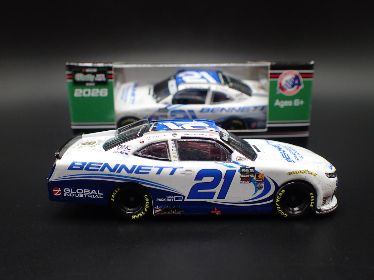 2026 26 CHEVROLET 21 AUSTIN HILL BENNETT TRANS WIN NASCAR 1:64 DIECAST MODEL CAR