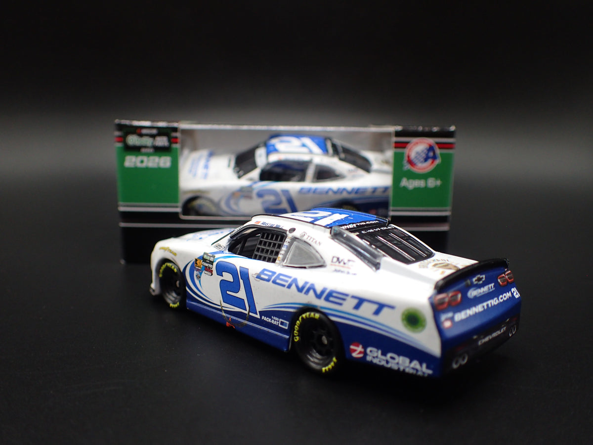 2026 26 CHEVROLET 21 AUSTIN HILL BENNETT TRANS WIN NASCAR 1:64 DIECAST MODEL CAR
