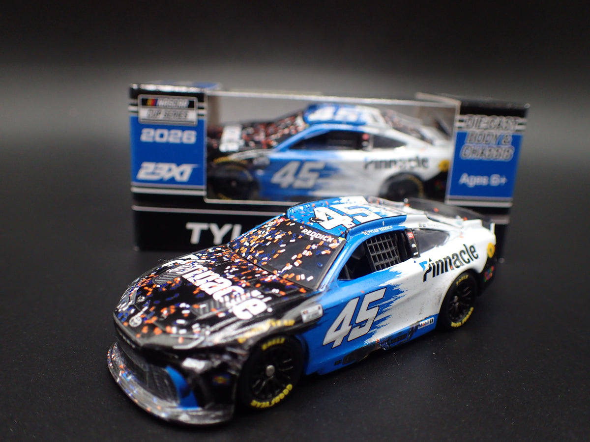 2026 26 TOYOTA CAMRY 45 TYLER REDDICK PINNACLE WIN NASCAR 1:64 SCALE DIECAST CAR