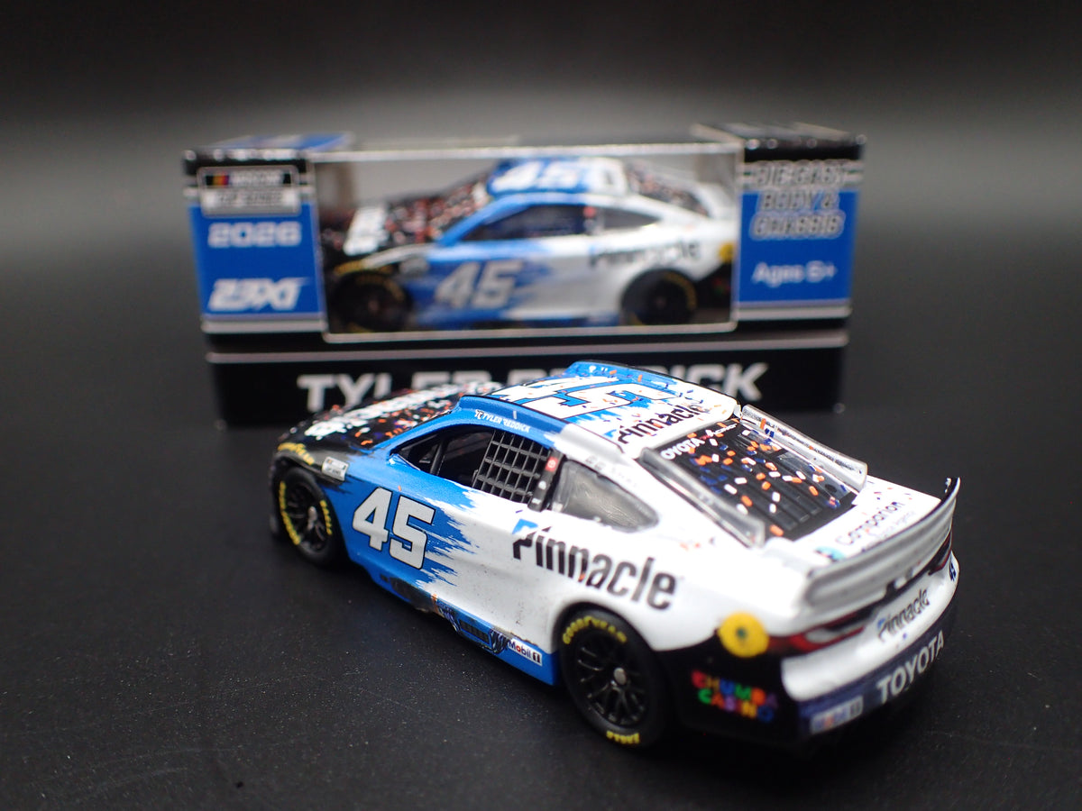 2026 26 TOYOTA CAMRY 45 TYLER REDDICK PINNACLE WIN NASCAR 1:64 SCALE DIECAST CAR
