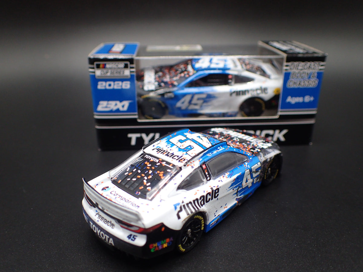 2026 26 TOYOTA CAMRY 45 TYLER REDDICK PINNACLE WIN NASCAR 1:64 SCALE DIECAST CAR