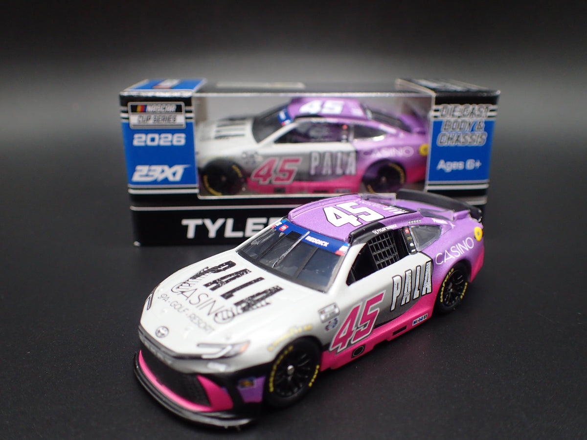 2026 26 TOYOTA CAMRY 45 TYLER REDDICK PALA CASINO NASCAR 1:64 SCALE DIECAST CAR