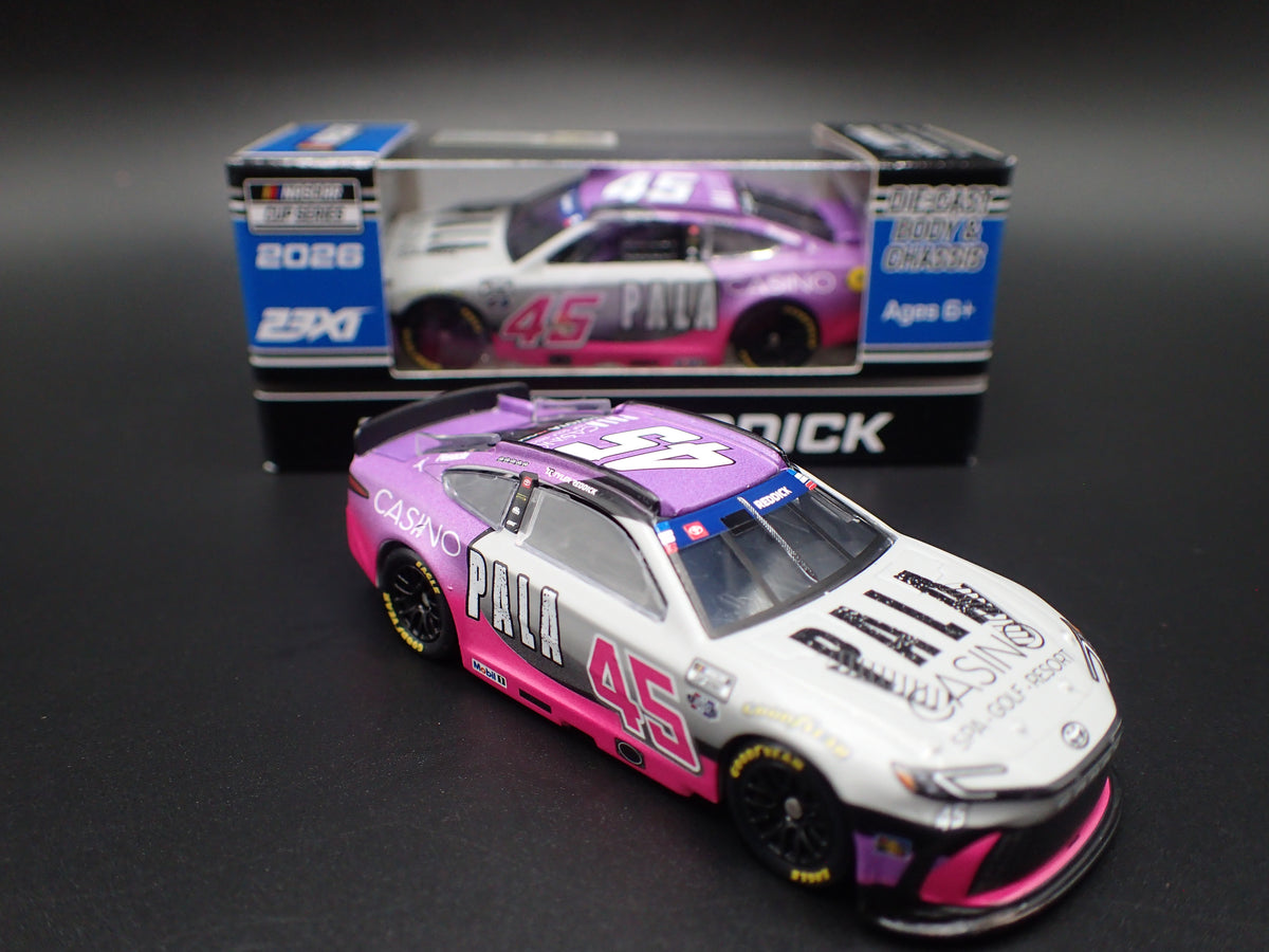 2026 26 TOYOTA CAMRY 45 TYLER REDDICK PALA CASINO NASCAR 1:64 SCALE DIECAST CAR