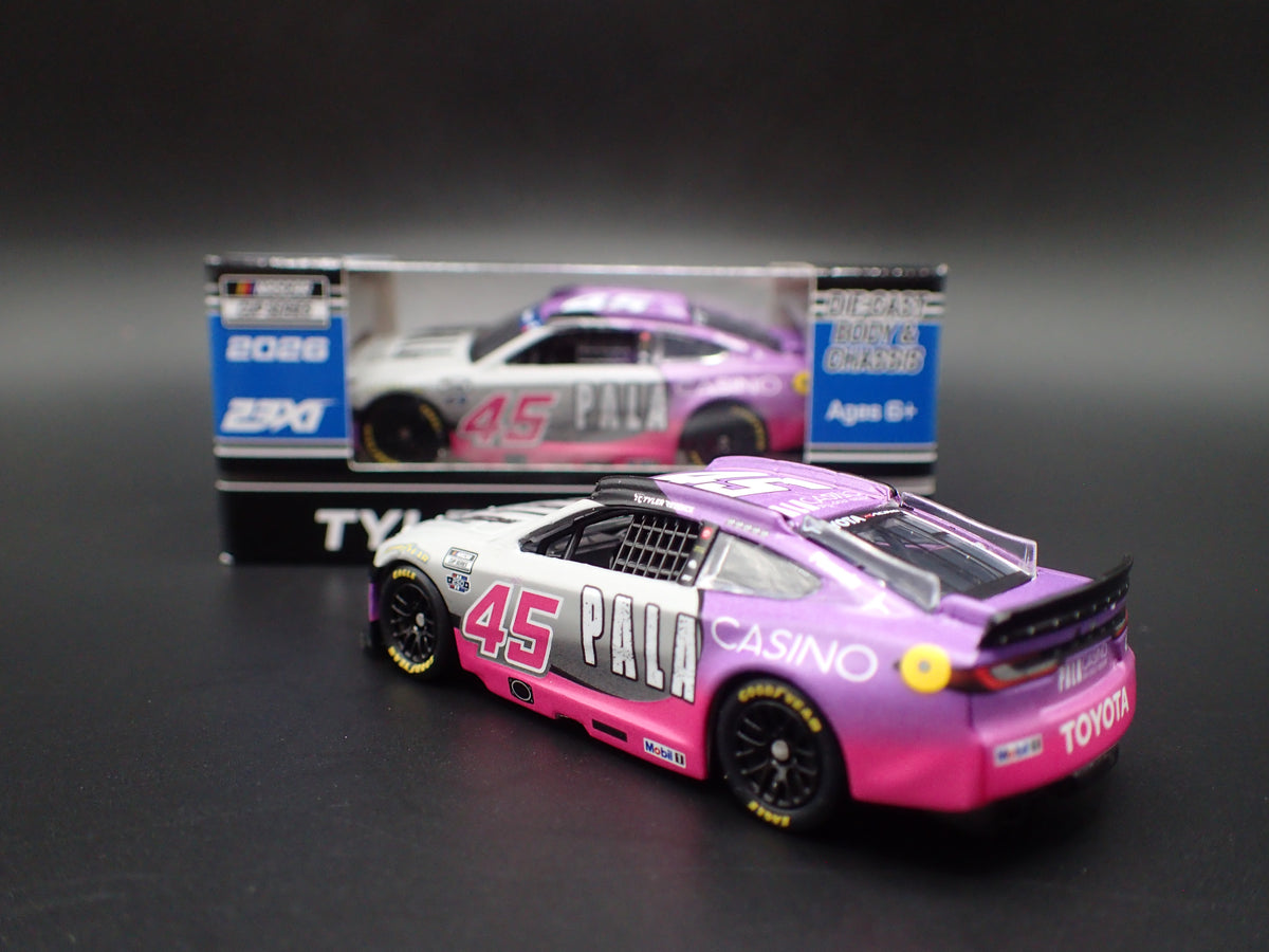 2026 26 TOYOTA CAMRY 45 TYLER REDDICK PALA CASINO NASCAR 1:64 SCALE DIECAST CAR