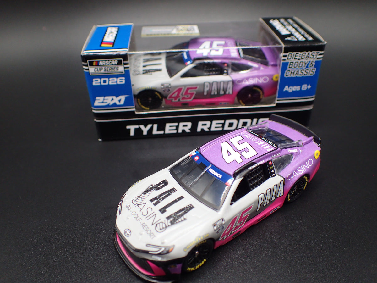 2026 26 TOYOTA CAMRY 45 TYLER REDDICK PALA CASINO NASCAR 1:64 SCALE DIECAST CAR