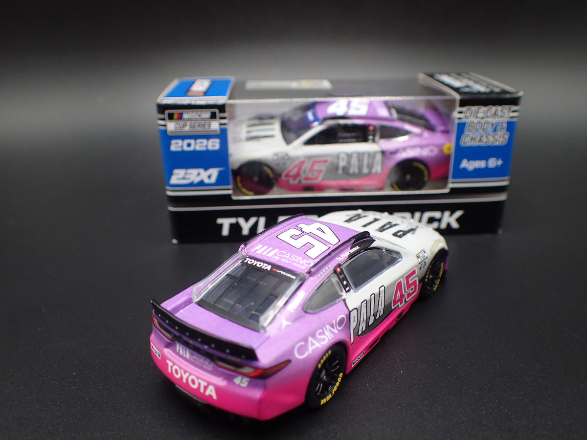 2026 26 TOYOTA CAMRY 45 TYLER REDDICK PALA CASINO NASCAR 1:64 SCALE DIECAST CAR
