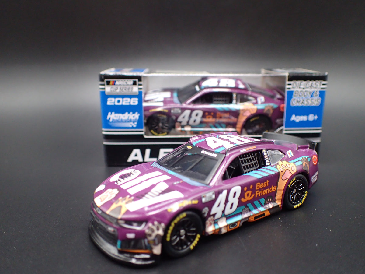 2026 26 CHEVROLET #48 ALEX BOWMAN ALLY BEST FRIENDS NASCAR 1:64 DIECAST CAR