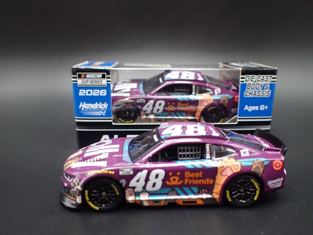 2026 26 CHEVROLET #48 ALEX BOWMAN ALLY BEST FRIENDS NASCAR 1:64 DIECAST CAR