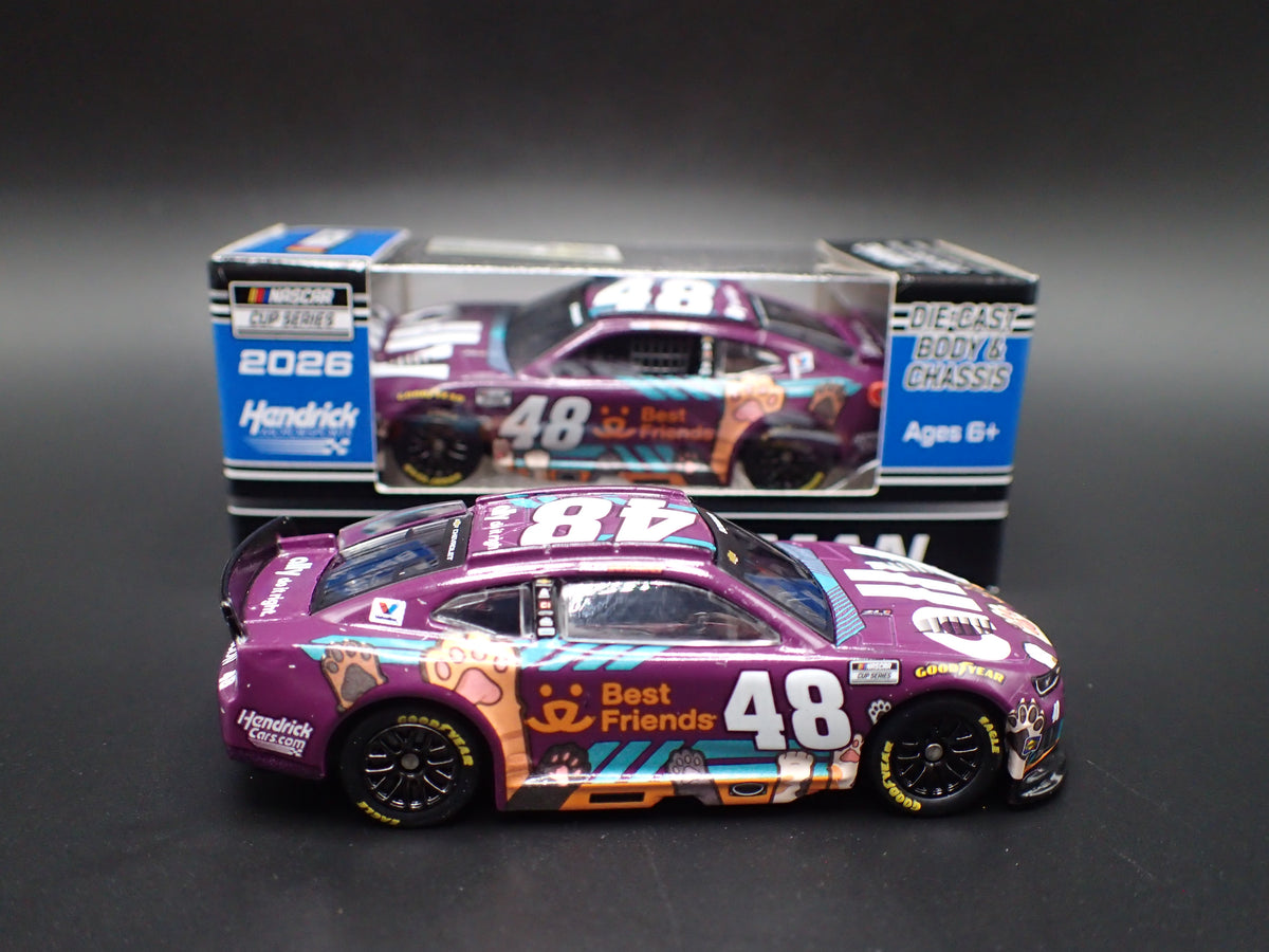 2026 26 CHEVROLET #48 ALEX BOWMAN ALLY BEST FRIENDS NASCAR 1:64 DIECAST CAR