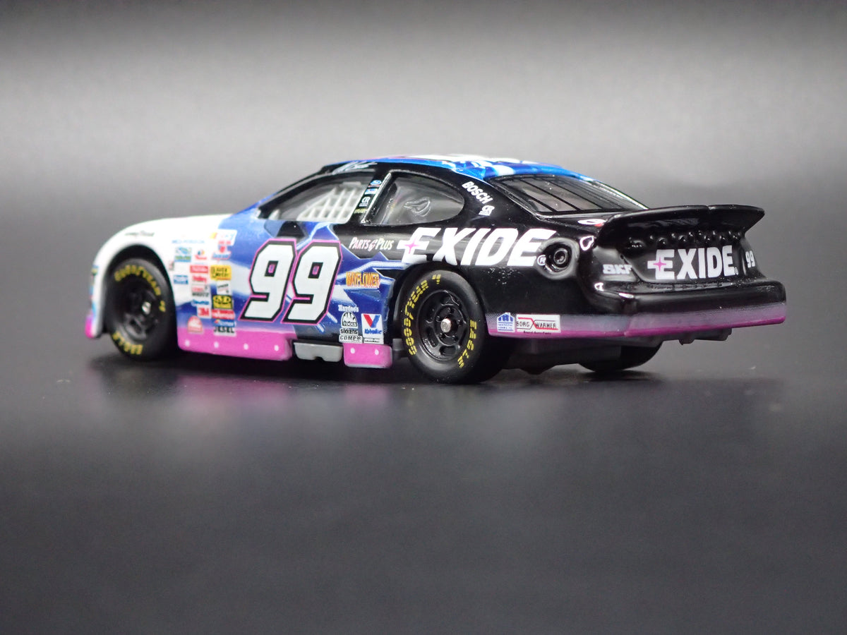 2000 00 FORD TAURUS 99 JEFF BURTON EXIDE NASCAR 1/64 SCALE DIECAST CAR