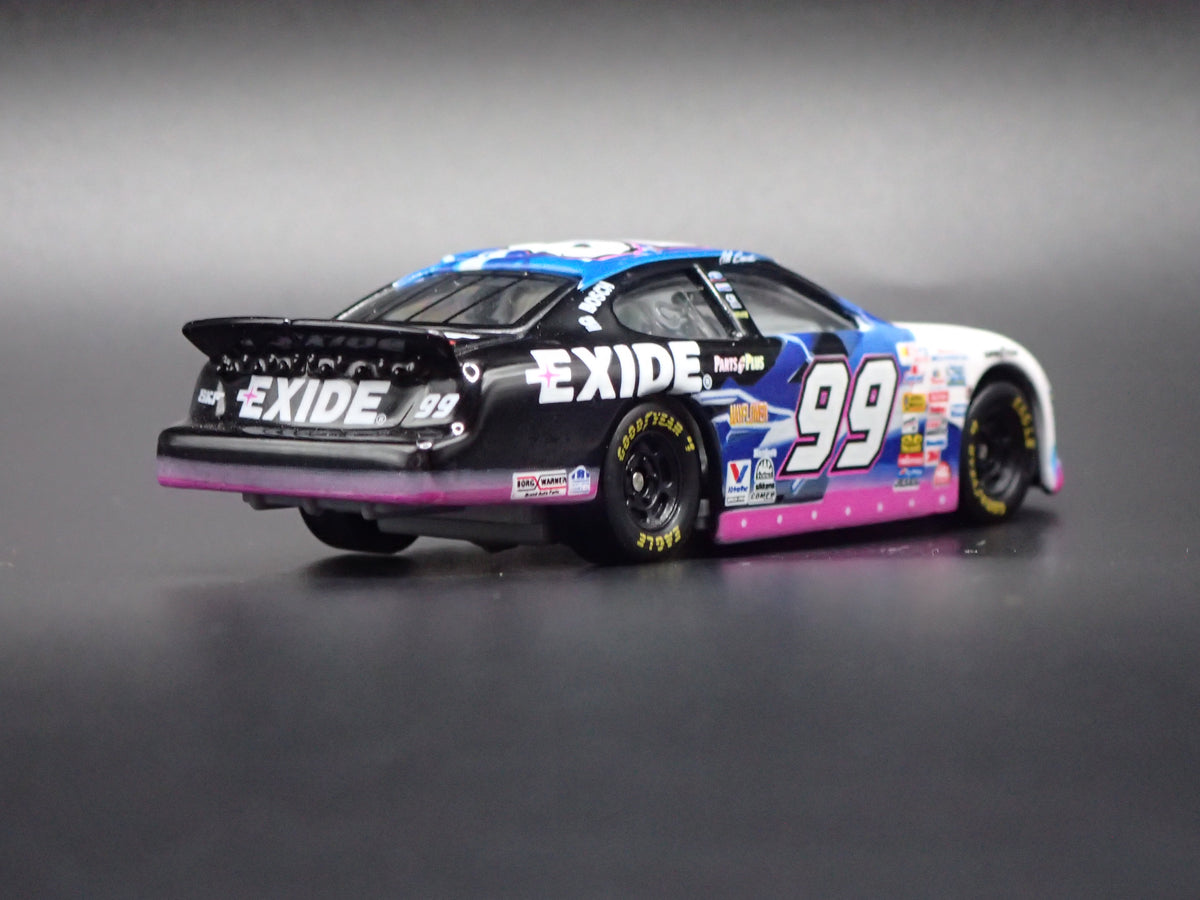 2000 00 FORD TAURUS 99 JEFF BURTON EXIDE NASCAR 1/64 SCALE DIECAST CAR