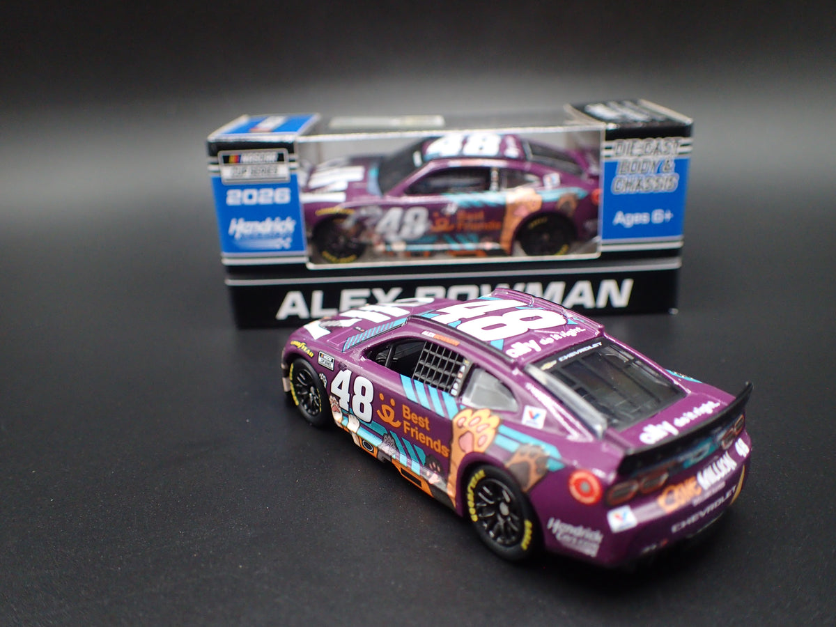 2026 26 CHEVROLET #48 ALEX BOWMAN ALLY BEST FRIENDS NASCAR 1:64 DIECAST CAR