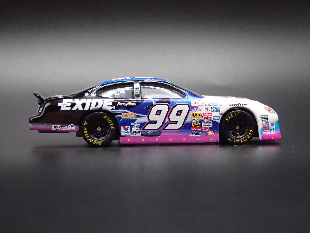 2000 00 FORD TAURUS 99 JEFF BURTON EXIDE NASCAR 1/64 SCALE DIECAST CAR